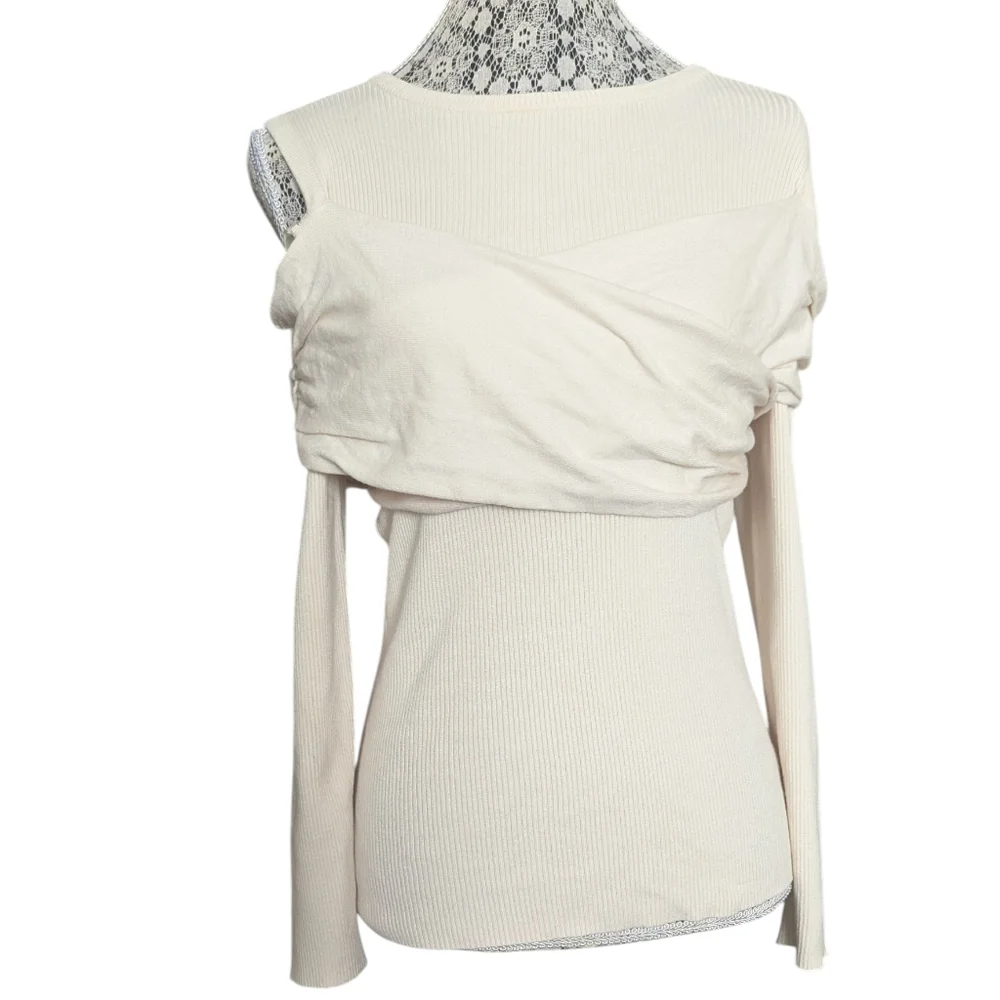 SNIDEL LS Ribbed Top - Picture 1 of 11